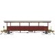 Open-Sided Excursion Car w/Seats - Ready to Run - Silver Series(R) -- Cumbres & Toltec Sceni, HO, Bachmann Industries 17433
