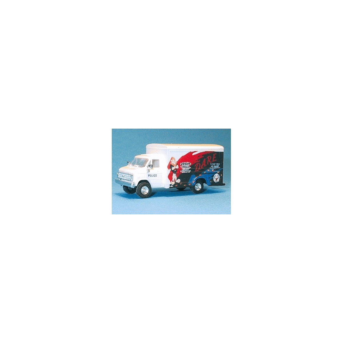 Chevrolet Box Van - Emergency - Police Vehicles -- Metro Police - Drug Abuse Resistance Education Unit (DARE Lion, Etc. Graphic,