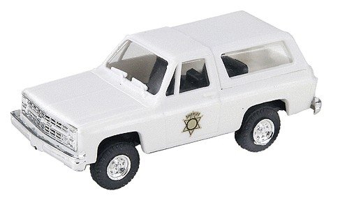 Chevrolet Blazer - Emergency - Police Vehicles -- United States Sheriff, HO, Trident Miniatures 90273