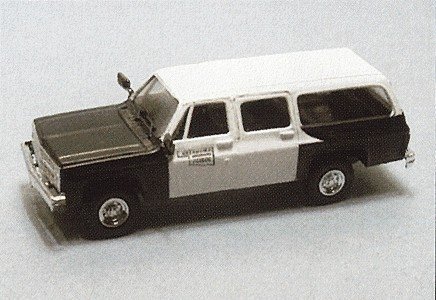 Chevrolet Suburban (Limited-Run) - Emergency - Police Vehicles -- Oklahoma Highway Patrol, HO, Trident Miniatures 90278