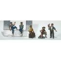 Scenic Accents(R) Figurines -- Hobos pkg(6), HO, Woodland Scenics 1860