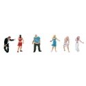 Zombies pkg(6), HO, Walthers SceneMaster 6080