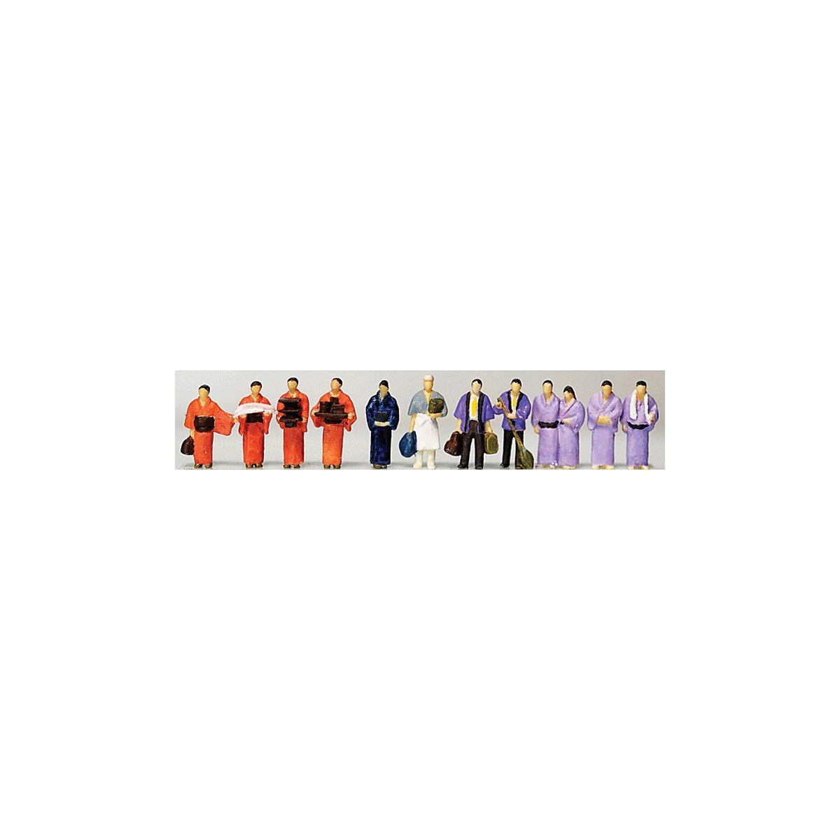 Hot Springs Guests -- Set 2 pkg(12), N, TomyTec Co LTD 253129