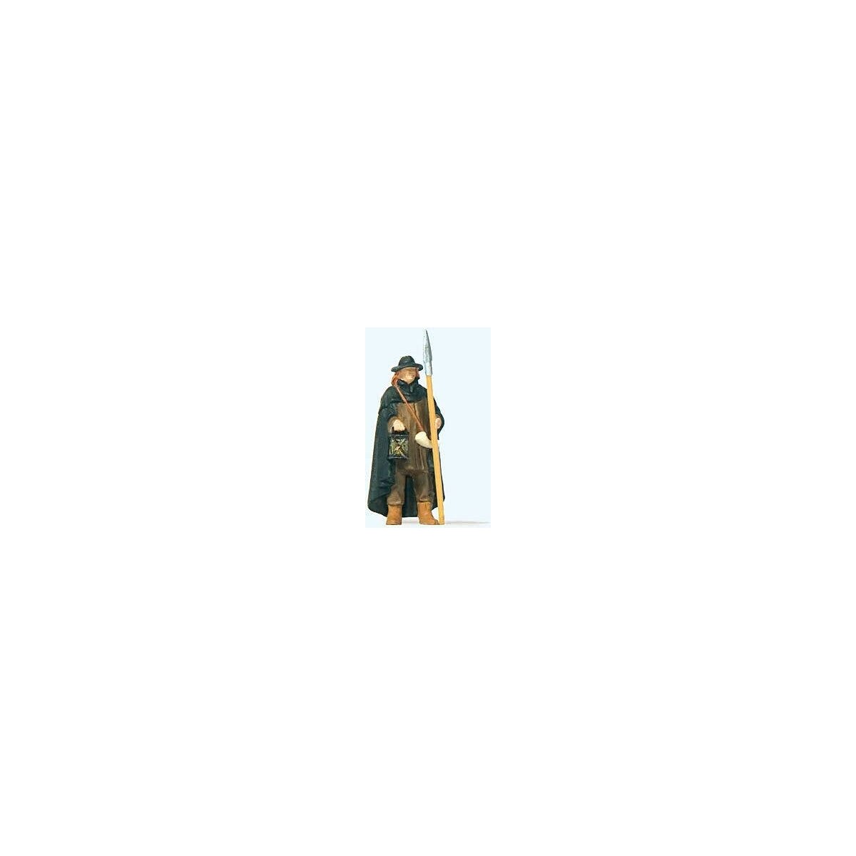Night Watchman - Individual Figure, HO, Preiser Kg 28214