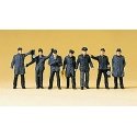 Railroad Personnel -- Railway Workers, HO, Preiser Kg 10409