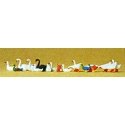 Ducks, Geese & Swans, HO, Preiser Kg 14167