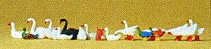 Ducks, Geese & Swans, HO, Preiser Kg 14167