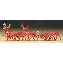 Animals -- Deer pkg(6), N, Preiser Kg 79179