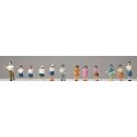 Students & Teachers -- pkg(12), N, TomyTec Co LTD 265672