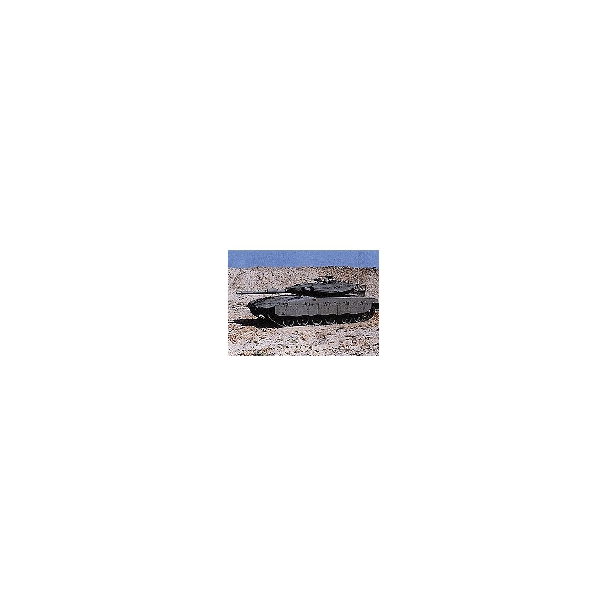 Military - Israeli Defense Force (IDF) - Main Battle Tanks -- Merkava Mark III `Chariot`, HO, Trident Miniatures 97021
