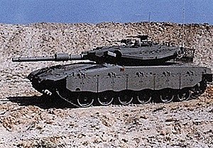 Military - Israeli Defense Force (IDF) - Main Battle Tanks -- Merkava Mark III `Chariot`, HO, Trident Miniatures 97021