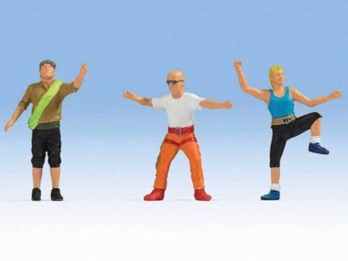 Recreation & Sports -- Rock Climbers pkg(3), O, Noch Gmbh & Co 17872