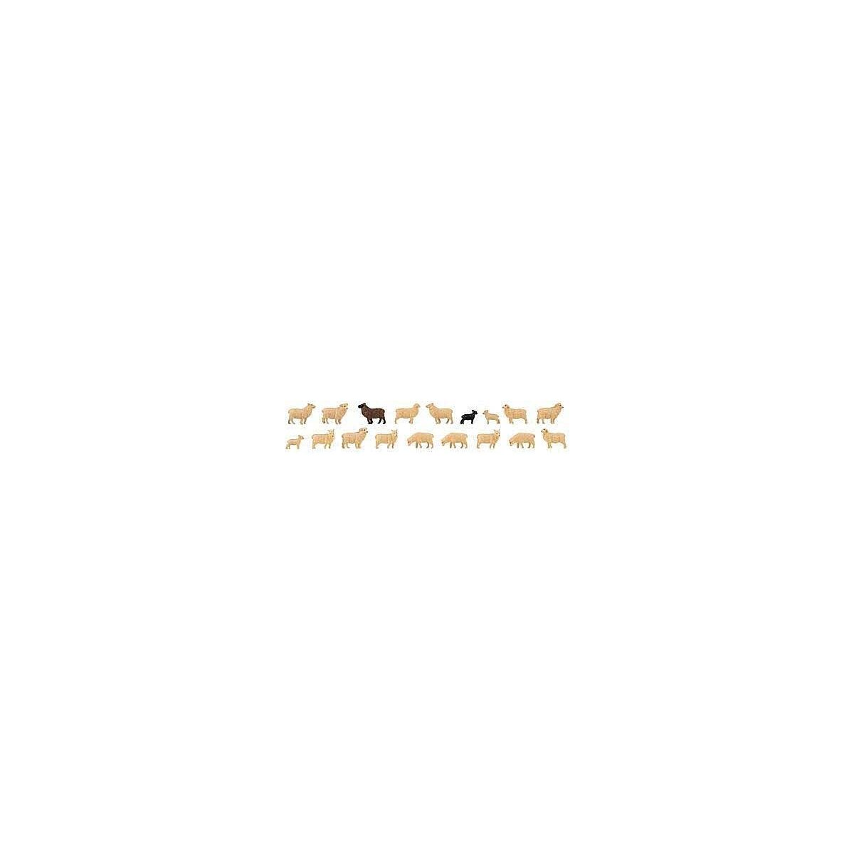 Domestic Sheep -- pkg(18), HO, Faller Gmbh 151917