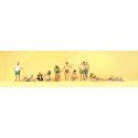 Sports & Recreation -- At The Campsite/Beach pkg(11), HO, Preiser Kg 10538