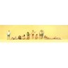 Sports & Recreation -- At The Campsite/Beach pkg(11), HO, Preiser Kg 10538