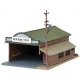 City Bus Station No. 3 -- Kit - 2-3/8 x 3-1/2 x 1-9/16′ 6 x 9 x 4cm, N, TomyTec Co LTD 293750
