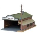 City Bus Station No. 3 -- Kit - 2-3/8 x 3-1/2 x 1-9/16′ 6 x 9 x 4cm, N, TomyTec Co LTD 293750