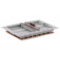 Motorized Transfer Table - Kit -- Base Area: 8-21/32 x 11-13/16′ Subsurface Space: 8-3/32 x 11-7/32 x 1-13/3, N, Trix 66540