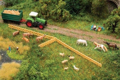 4 Cows, 3 Horses, 5 Sheep, N, Faller Gmbh 155911