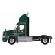 Freightliner Cascadia Raised-Roof 2-Axle Semi Tractor - Assembled -- ABF 1 (green, gray, yellow), N, Trainworx Inc 4259301
