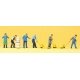 Delivery Men, HO, Preiser Kg 10255