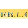Delivery Men, HO, Preiser Kg 10255