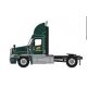 Freightliner Cascadia Raised-Roof 2-Axle Semi Tractor - Assembled -- ABF 5 (green, gray, yellow `ABF Freight` Logo), N, Trainwor