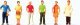 Pedestrians -- Standing Women pkg(6), 1/200, Preiser Kg 80915