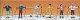 Recreation & Sports -- Cross-Country Skiers pkg(6), HO, Preiser Kg 10312