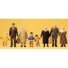 Pedestrians -- Travelers, HO, Preiser Kg 10343