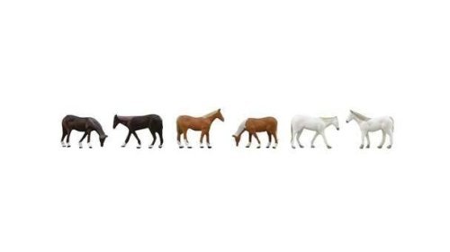 Farm Horses -- pkg(6), N, TomyTec Co LTD 328162
