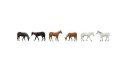 Farm Horses -- pkg(6), N, TomyTec Co LTD 328162