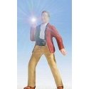 Street Photographer with Working Camera Flash -- Brown Coat, HO, East Coast Circuits 95091