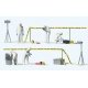 Crime Scene Investigation -- 5 Figures, Detail Accessories, HO, Preiser Kg 10800