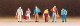 Passengers -- Walking pkg(6), N, Preiser Kg 79018
