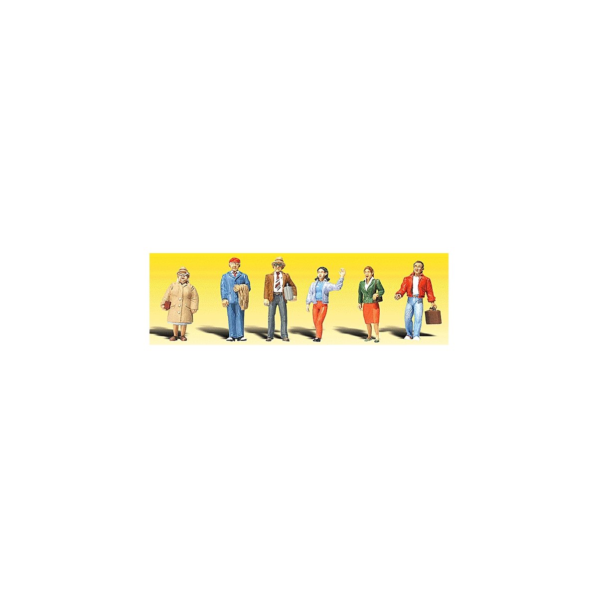 General Public - Scenic Accents(R) -- pkg(6), N, Woodland Scenics 2149