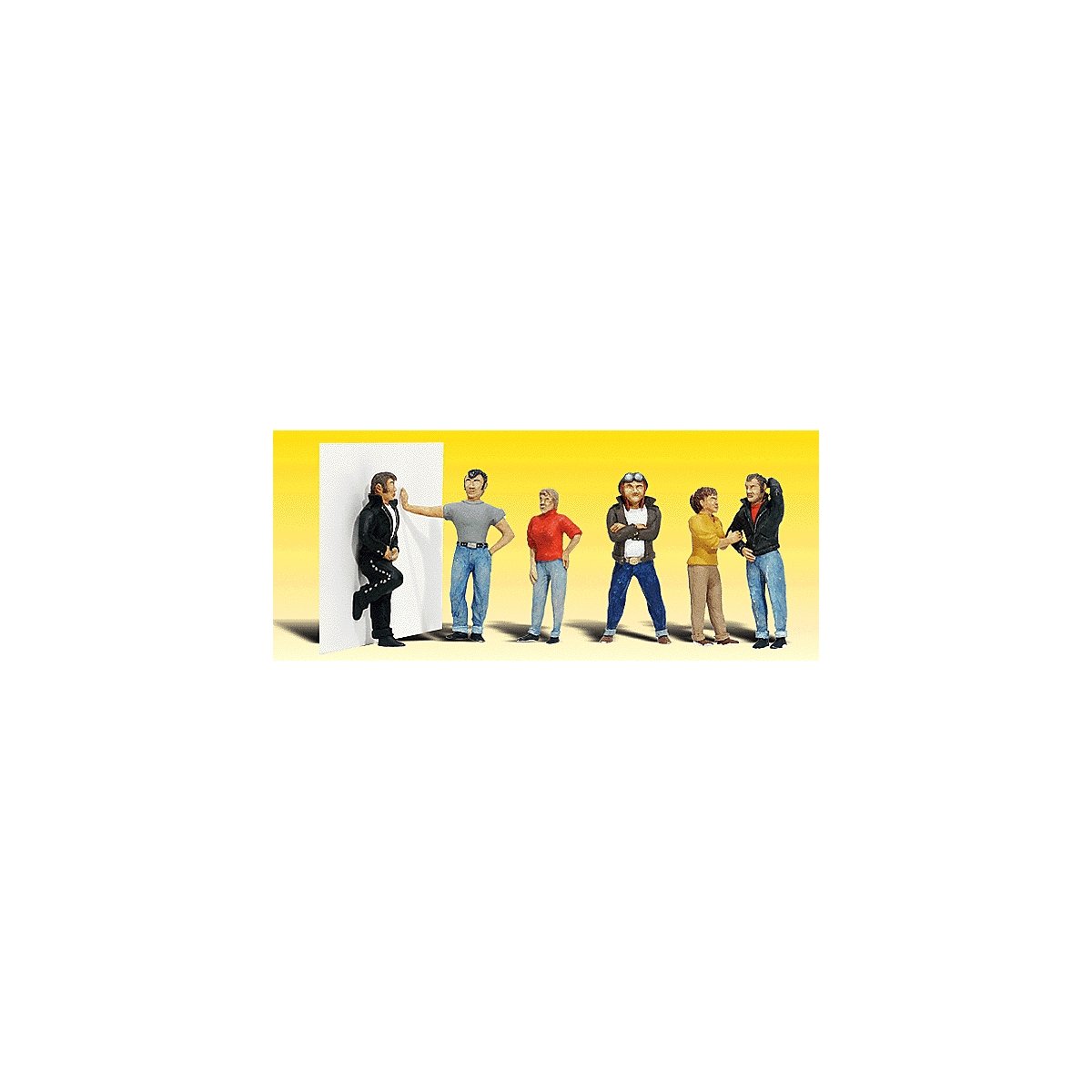 Scenic Accents(R) Figures -- Rebels, N, Woodland Scenics 2136