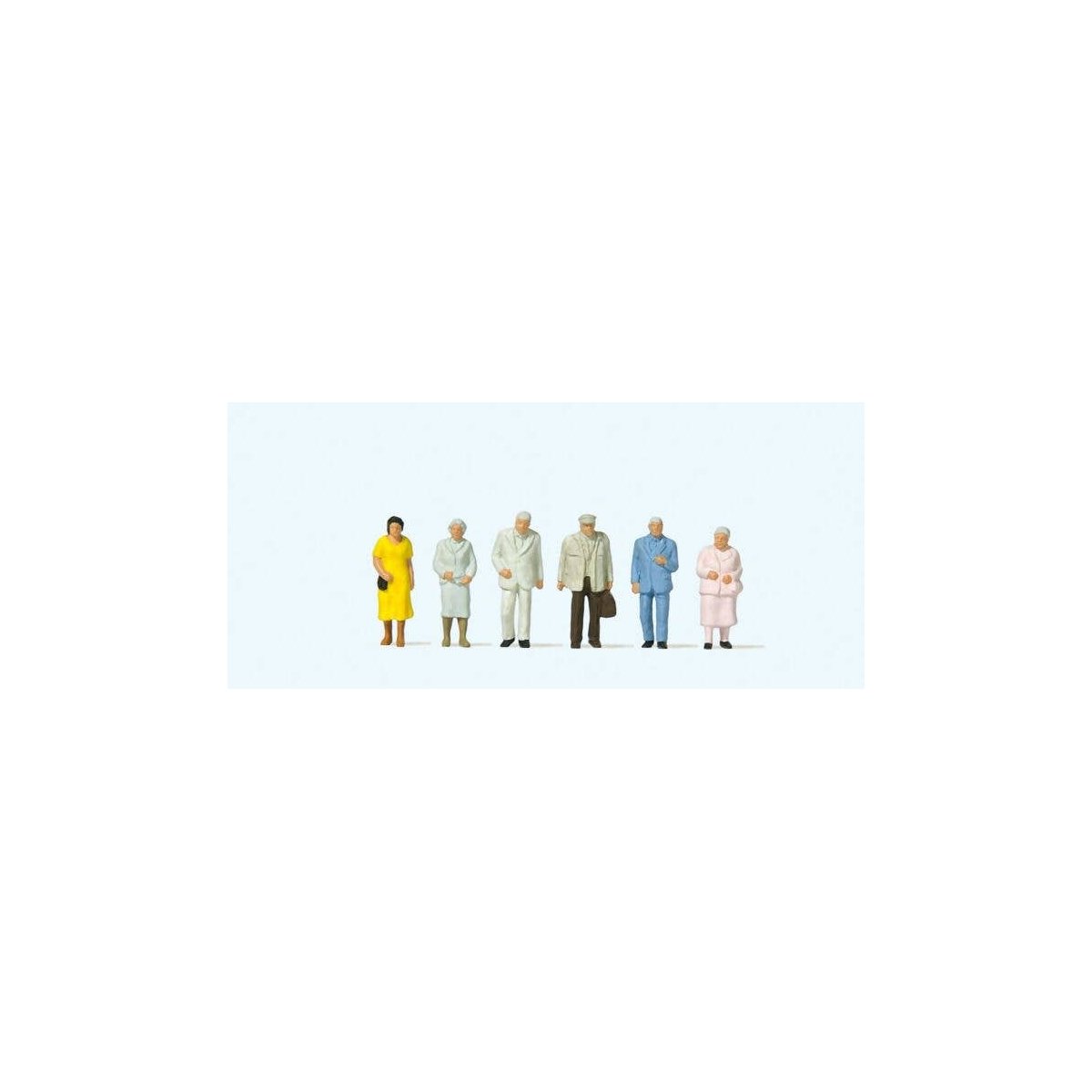 Passers-By pkg(6), HO, Preiser Kg 14116