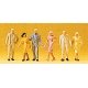Pedestrians -- Passers-By pkg(6), HO, Preiser Kg 14134
