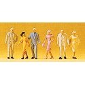 Pedestrians -- Passers-By pkg(6), HO, Preiser Kg 14134