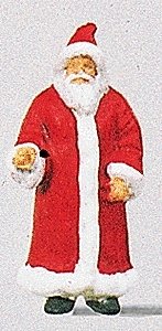 Santa Claus in Long Coat, HO, Preiser Kg 29029
