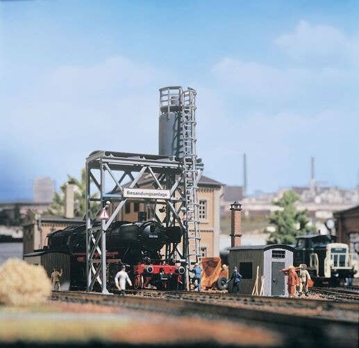 Sanding Tower -- 3-1/8 x 2-3/4 x 5-15/16′ 8 x 7 x 15.2cm, HO, Vollmer Gmbh 45740