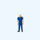 Fireman on Standby, HO, Preiser Kg 28189