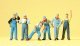Working People -- US Railway Personnel pkg(6), O, Preiser Kg 65353