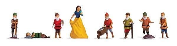 Snow White and the Seven Dwarves, HO, Noch Gmbh & Co 15803