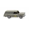 1960-1963 Opel Rekord Caravan Station Wagon - Assembled -- German Federal Railroad DB (Era III, gray, yellow), HO, Wiking 7147