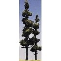 Realistic Trees Kits(TM) - Pines -- Conifer Green - 2-1/2 to 4′ 6.4 to 10.2cm Tall pkg(42), ALL, Woodland Scenics 1104
