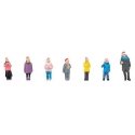 Children′s Christmas Choir -- pkg(7), HO, Faller Gmbh 151648