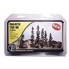 Realistic Trees Kits(TM) - Pines -- Forest Green - 2-1/2 to 6′ 6.4 to 15.2cm pkg(24), ALL, Woodland Scenics 1113