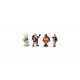 Find Me Figures Scenic Accents(R) -- Holiday Figures pkg(4), N, Woodland Scenics 2873